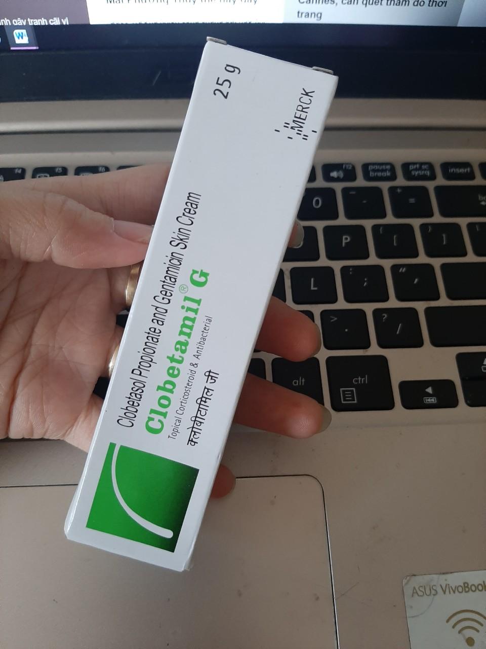 Tuýp Nám Tàn NhanG clobetamil g