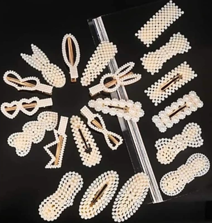Sét 20 cặp tóc Ngọc trai