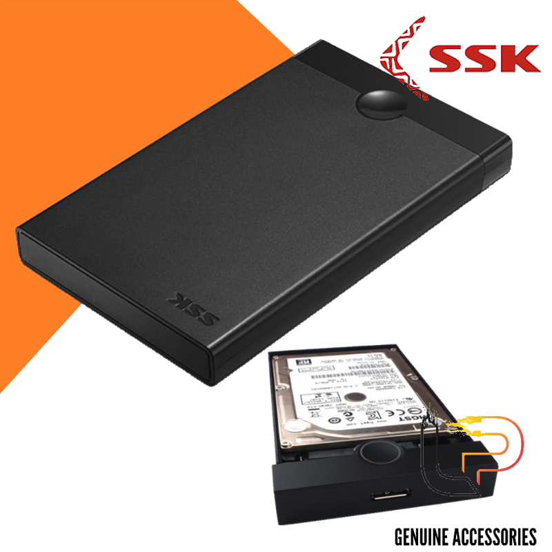 Bảng giá BOX GẮN HDD SSK SATA SHE 090 Chuẩn Sata 2.5 - Usb 3.0 Phong Vũ