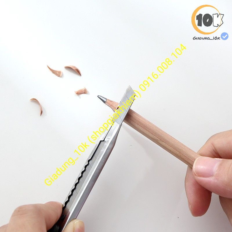 Dao dọc giấy vỏ Inox tiện dụng {L4}