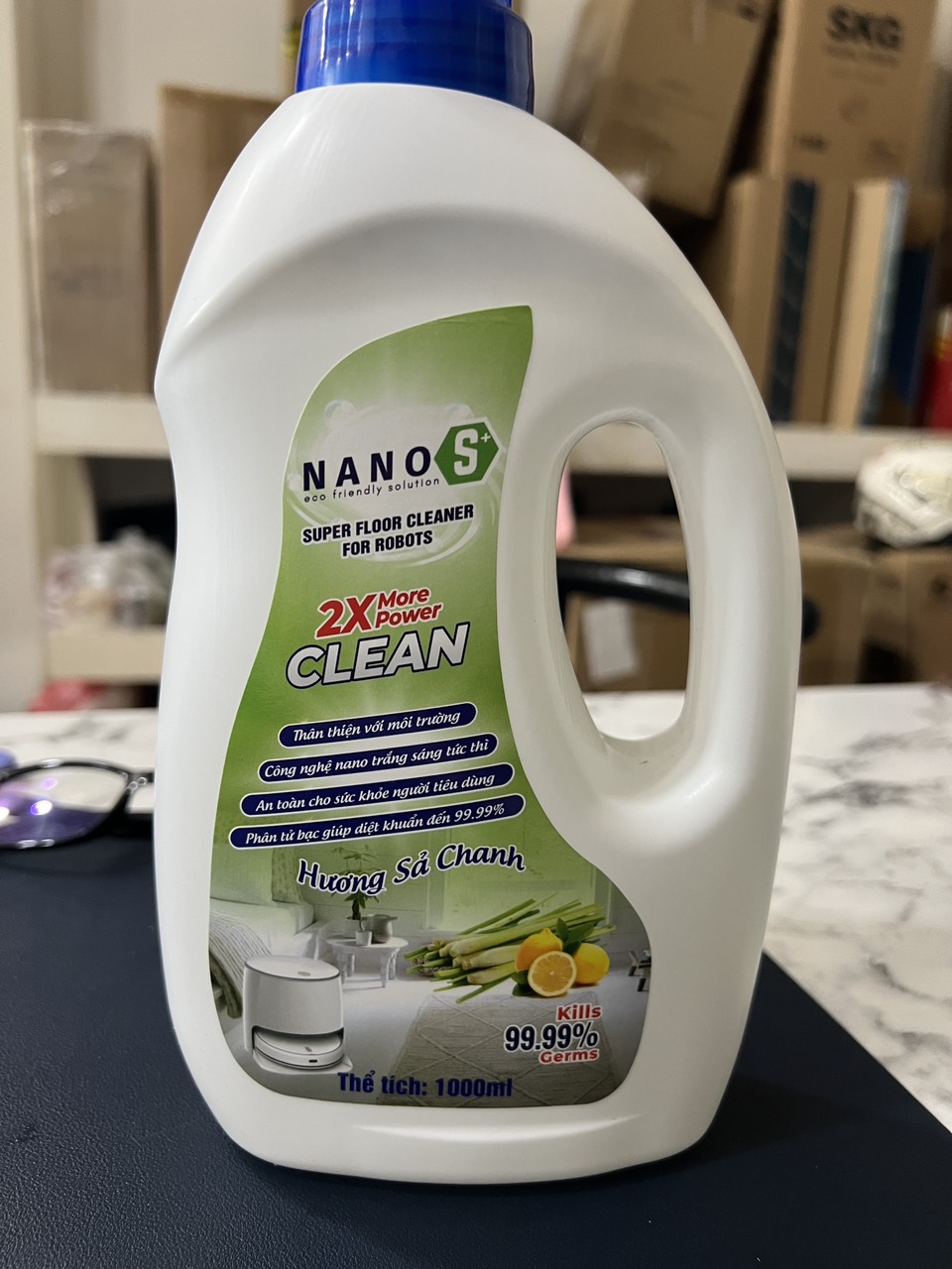 [HCM] Nước lau sàn chuyên dụng cho robot hút bụi