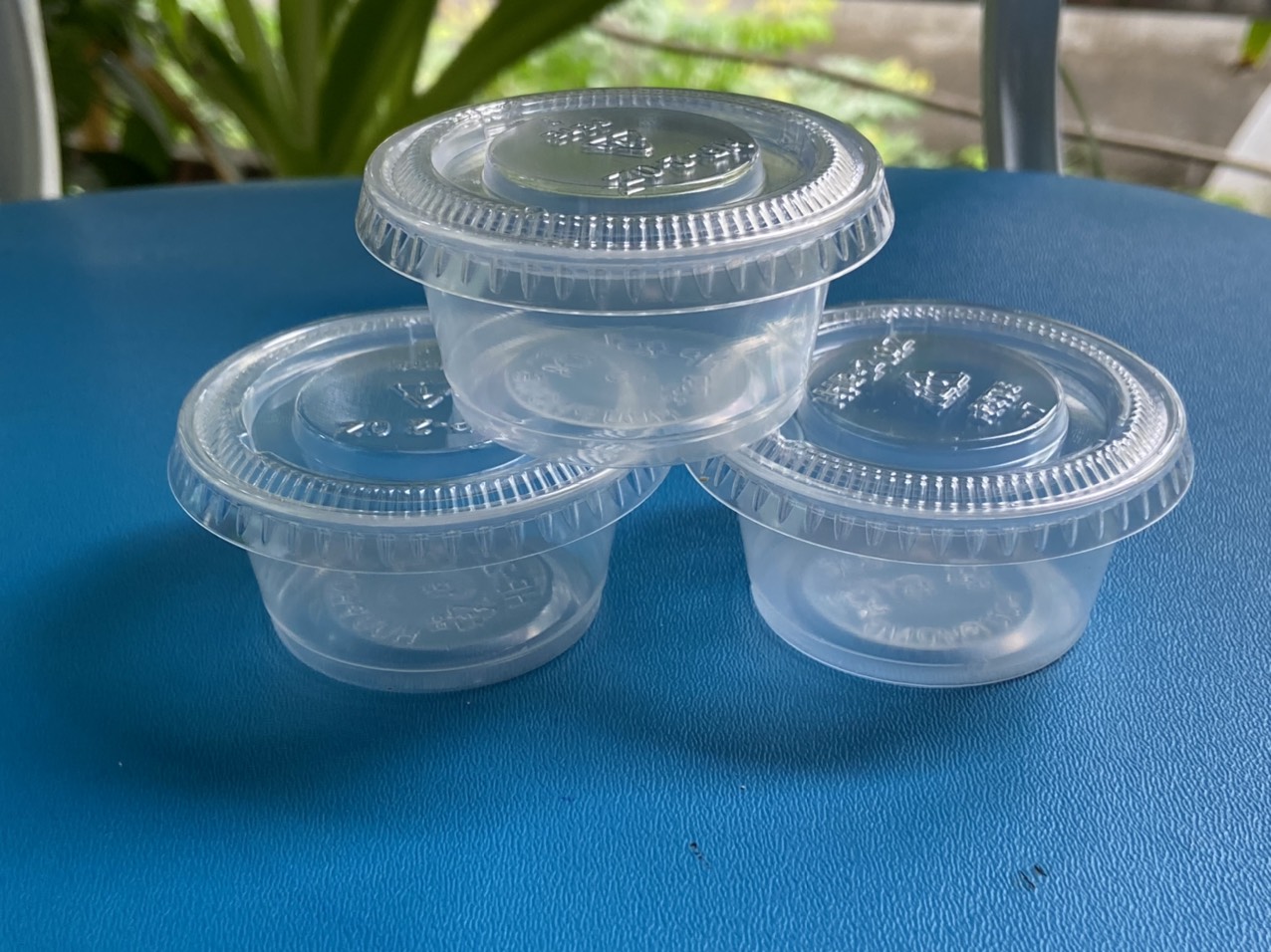 100 Cốc nhựa Đựng Nước Chấm/Tương Ớt
