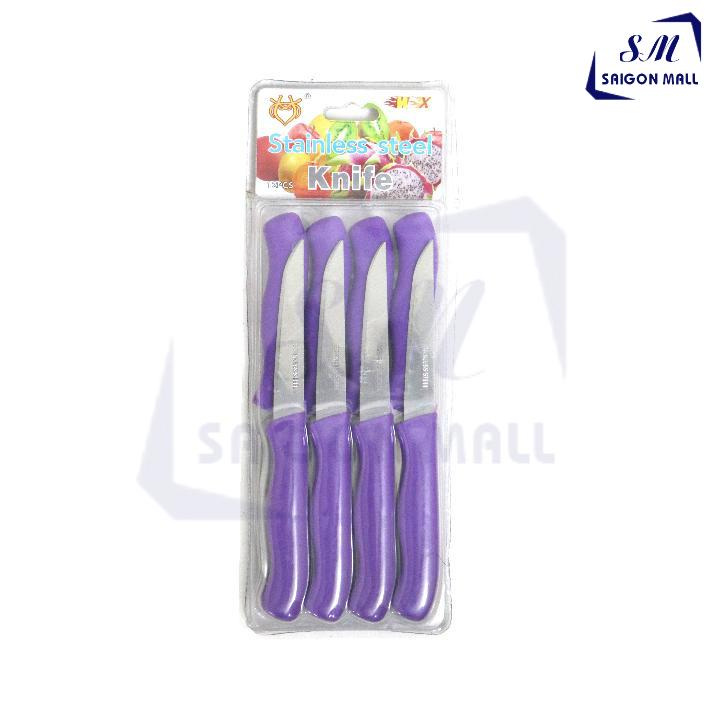 [HCM]Dao tỉa hoa quả sắc bén - Bộ 4 cái dao