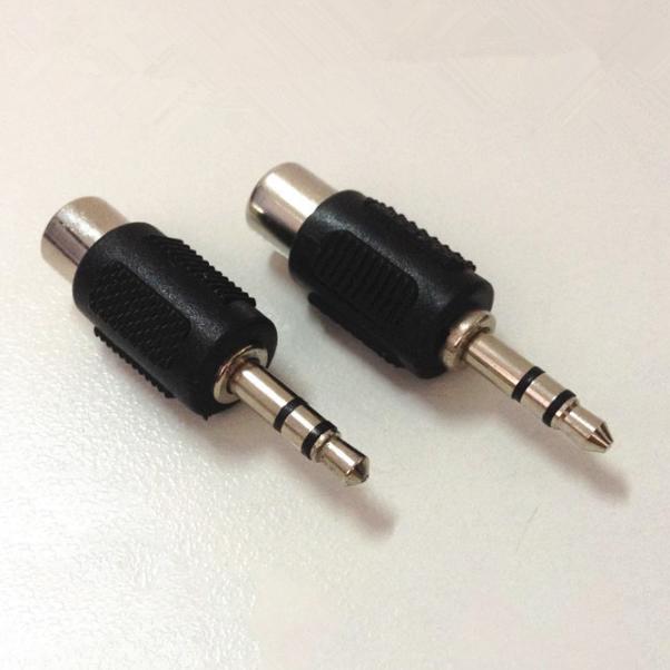 RẮC CẮM AUDIO 3,5MM STEREO RA AV/RCA-1 CHIẾC