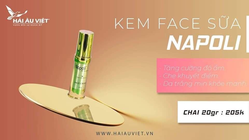 Kem Face Napoli Hải Âu Việt(Chính Hãng Giá Gốc)