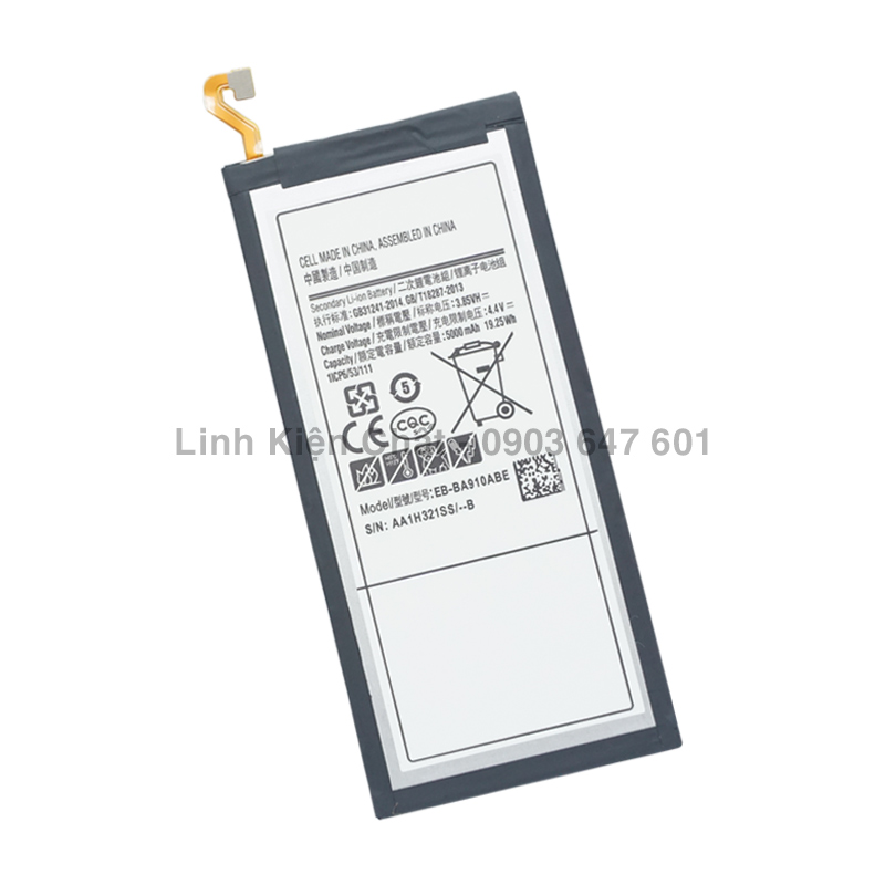 Pin cho samsung galaxy a9 pro a910 sm-a910f 5000mah zin - hàng nhập khẩu