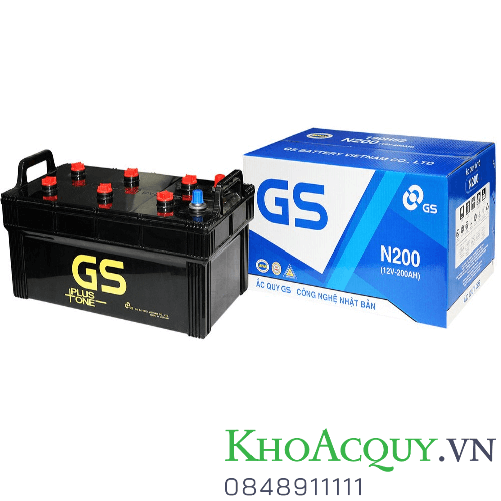 Ắc quy GS N200 12V 200AH