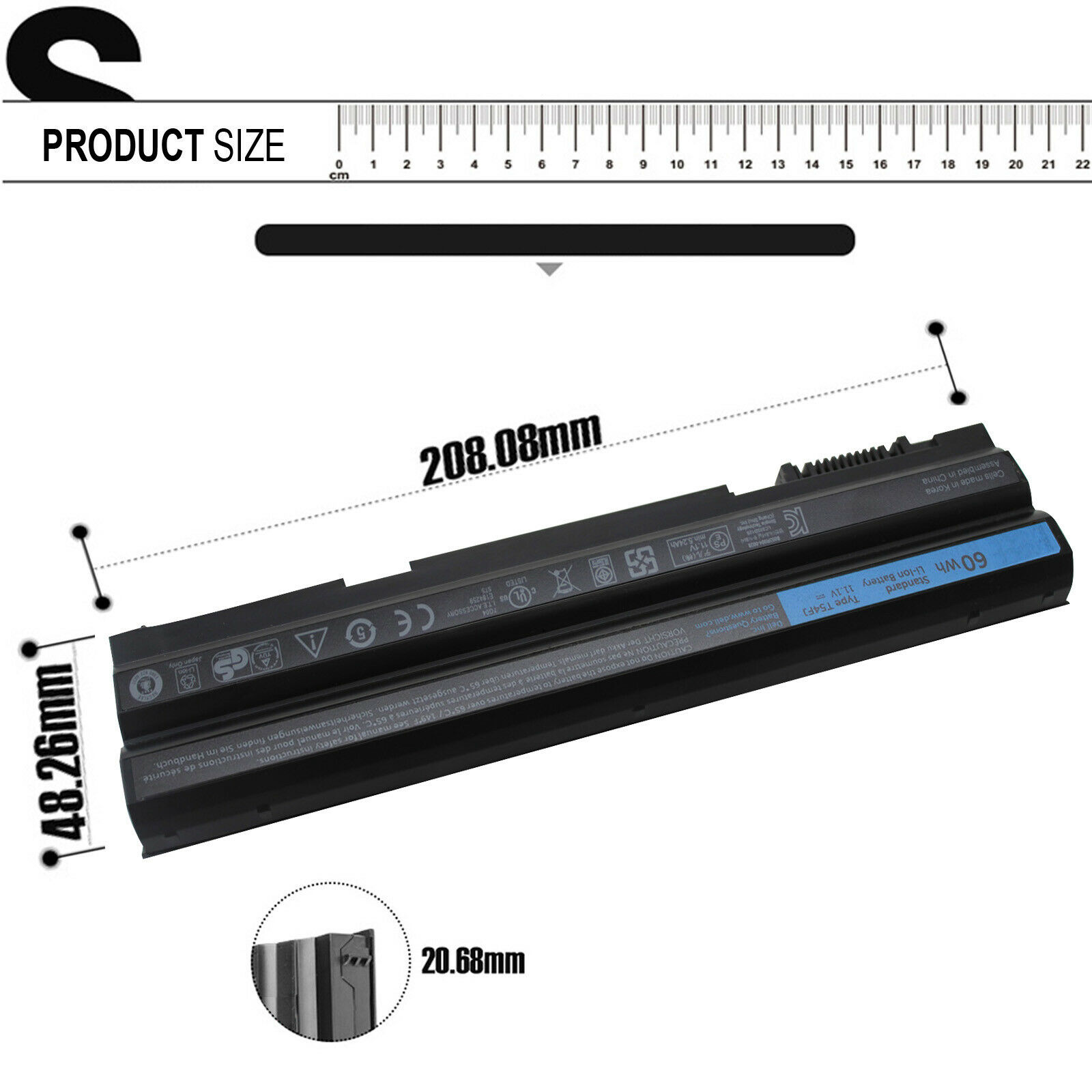 Pin Laptop Dell Latitude E6420 E5420 E5430 E5520 E5530 E6430 E6520 E6530