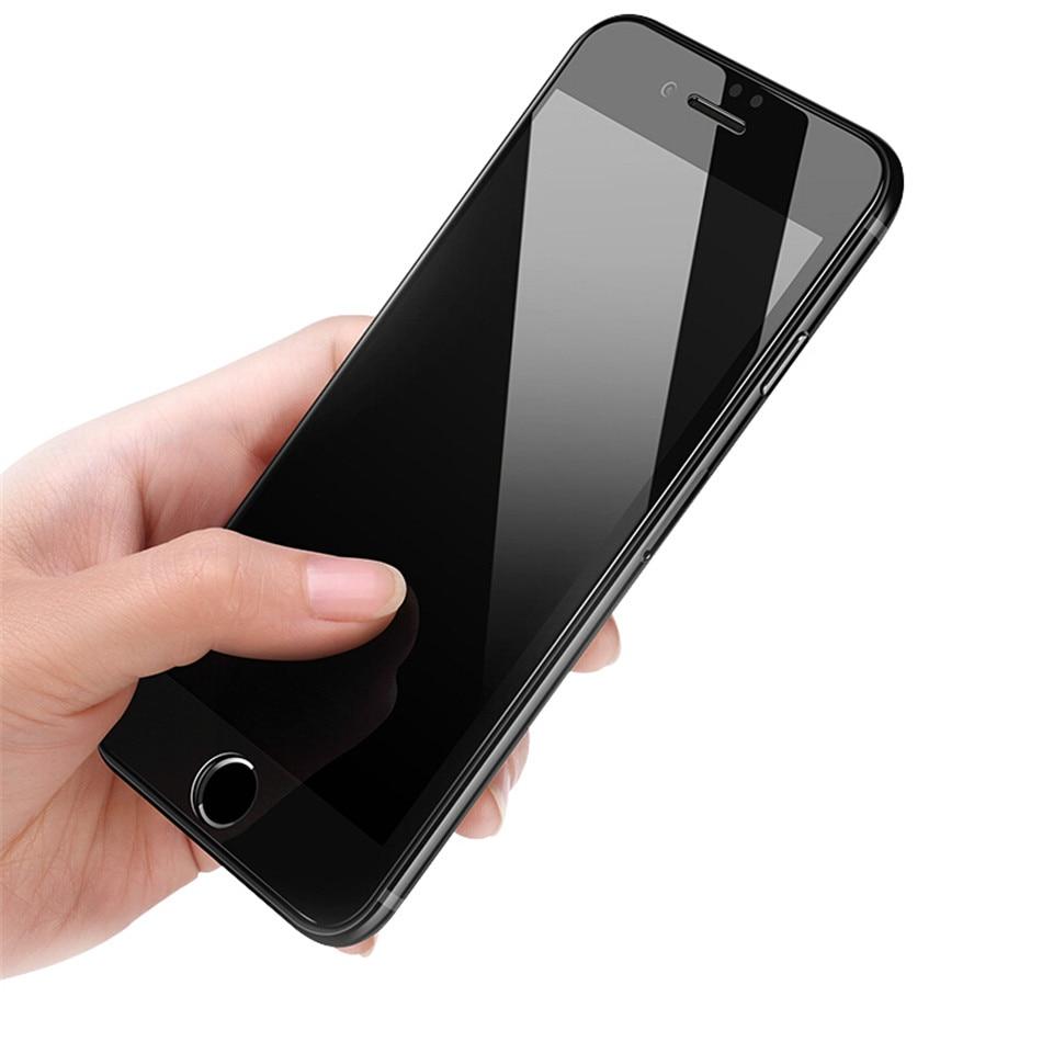 Miếng dán kính cường lực chống nhìn trộm cho iPhone 8 Plus (Trắng)