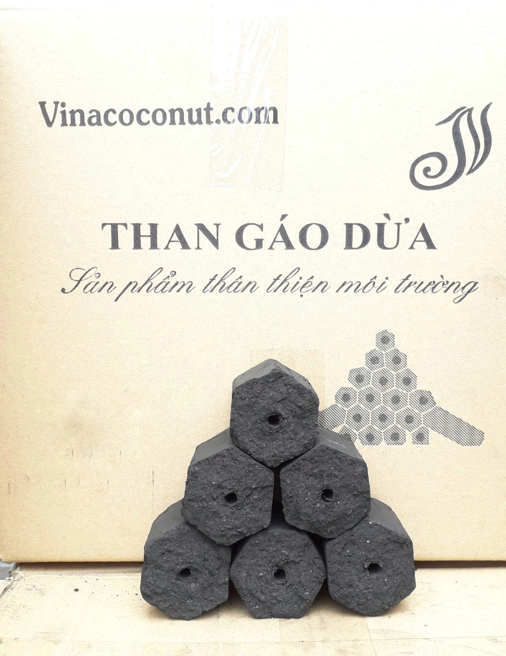 Than nướng gáo dừa BBQ - 3kg