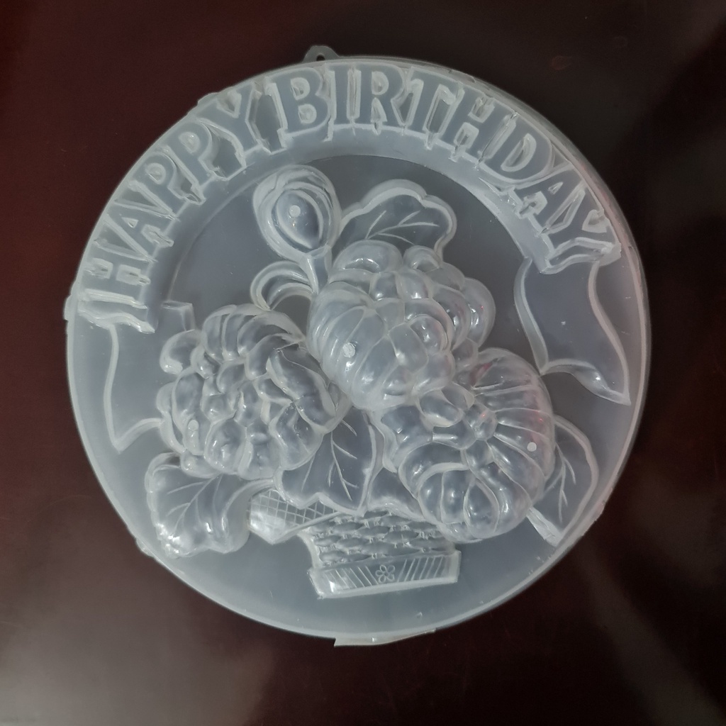 Khuôn Rau Câu HAPPY BIRTHDAY ( nhiều mẫu)