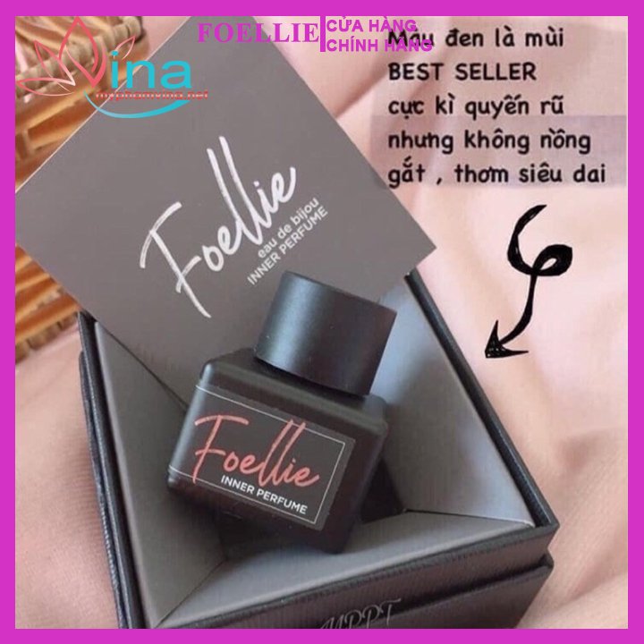 [HCM]Nước hoa vùng kín Foellie Eau De Innerb Perfume 5ml – màu đen