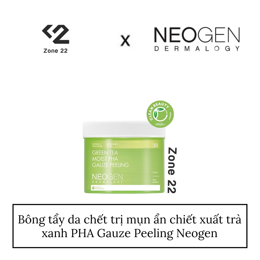 [HCM][ZONE 22]Pad Tẩy Da Chết Neogen Dermalogy PHA 30 Miếng