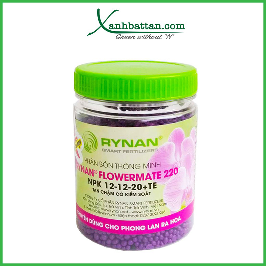 Phân Tan Chậm Cho Lan Rynan Flowermate 220 Dạng Thông Minh