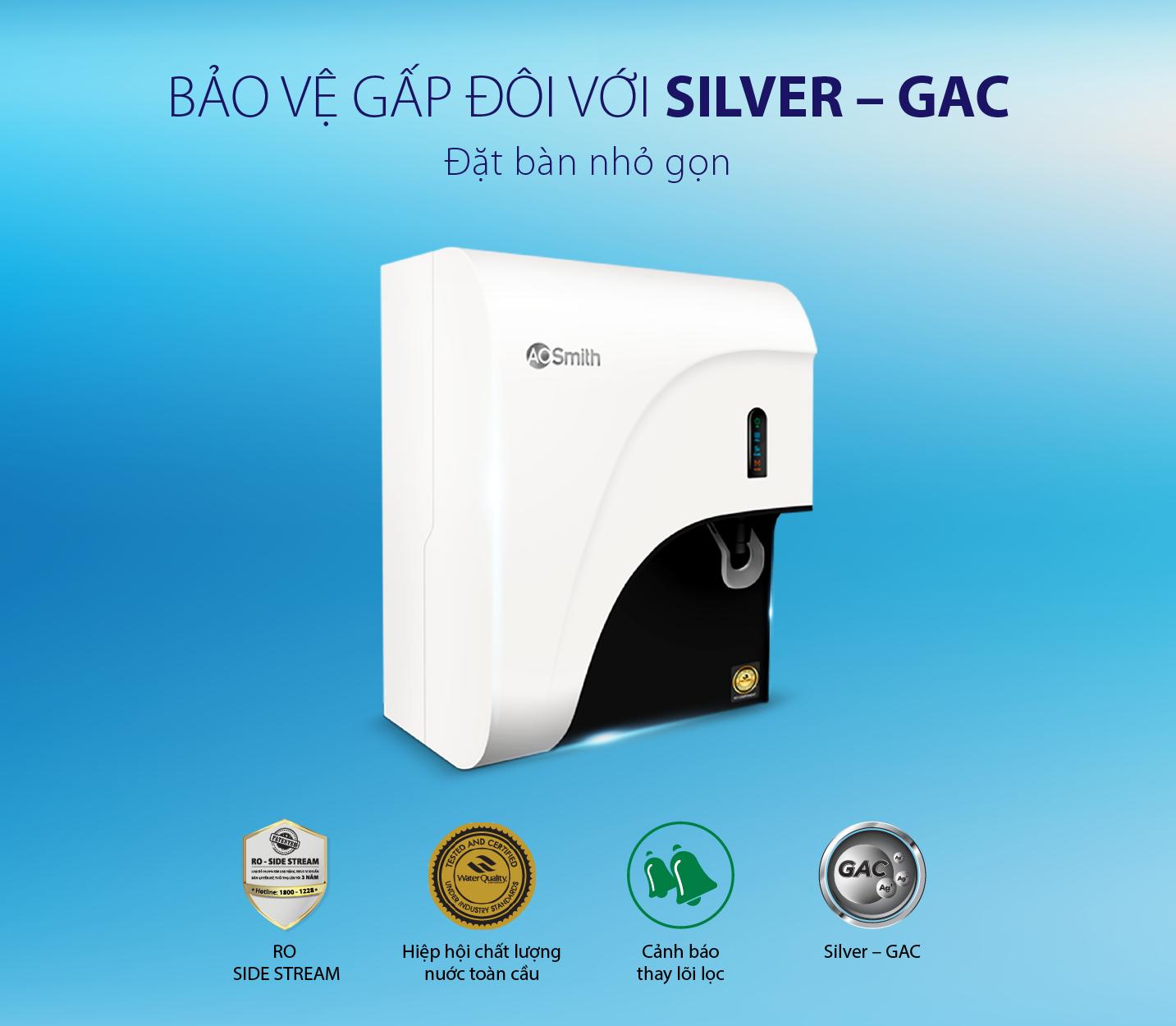 [CHÍNH HÃNG LẮP ĐẶT MIỄN PHÍ] Máy lọc nước AOSmith C2