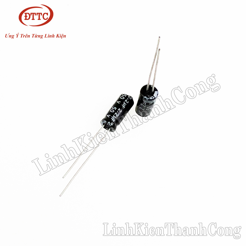 Bộ 5 Chiếc Tụ Hóa 2.2uF 50V (5x11mm)