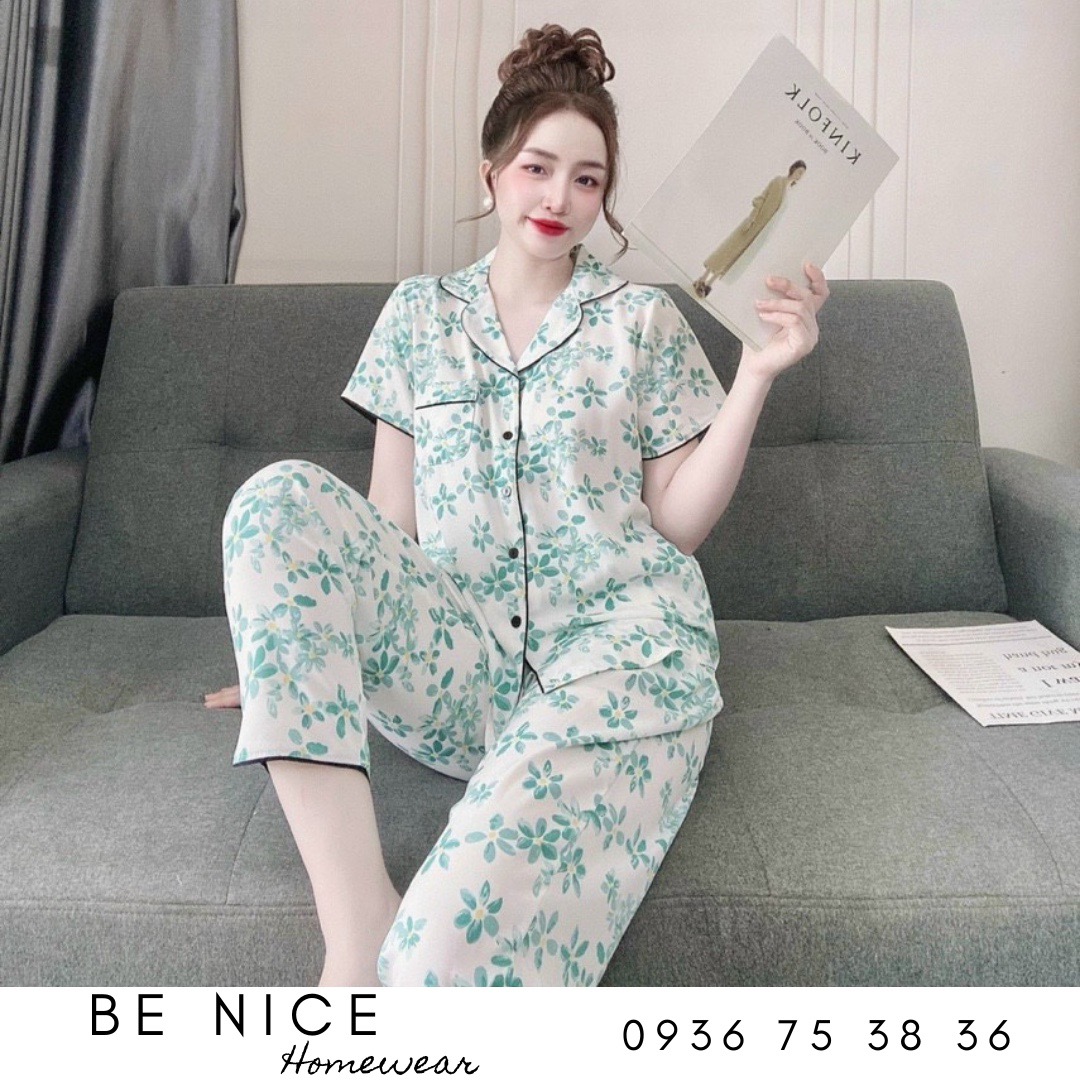 Set pijama mặc nhà chất đũi