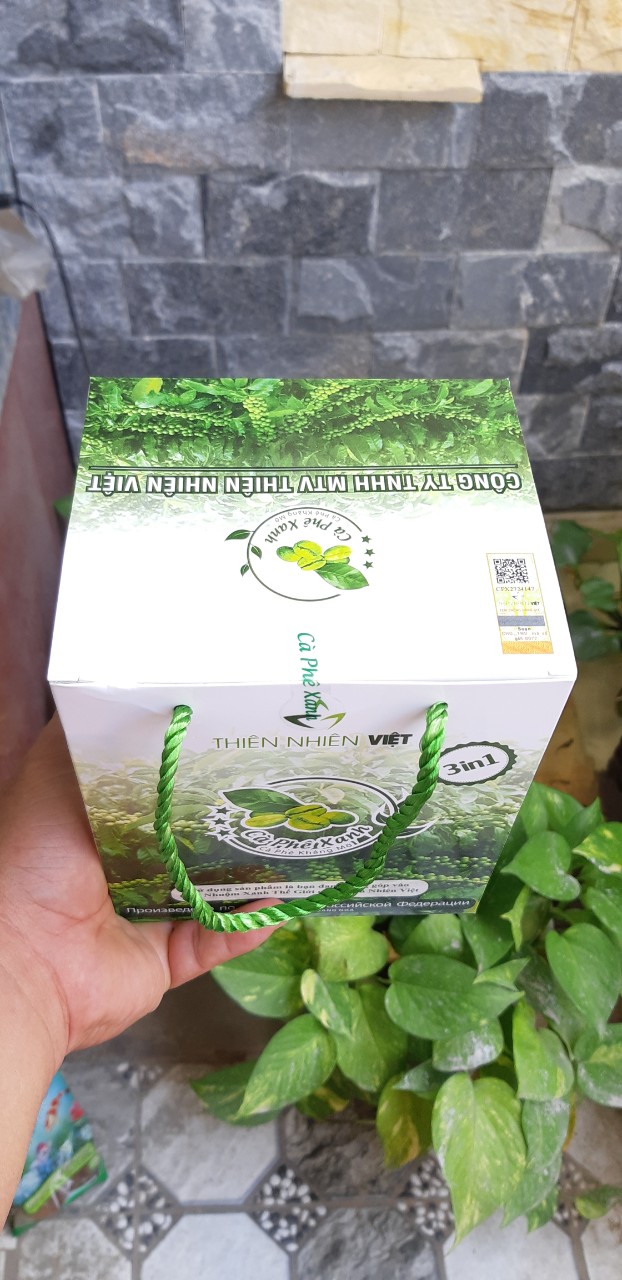 Cà Phê Xanh Hộp 30 gói