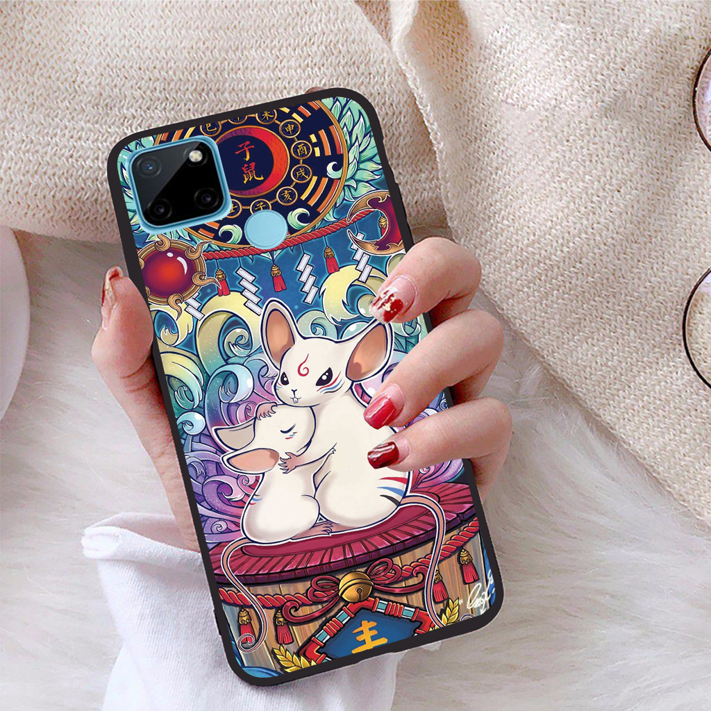 Ốp lưng iCase dành cho Realme C21Y viền dẻo TPU BST Mười Hai Con Giáp