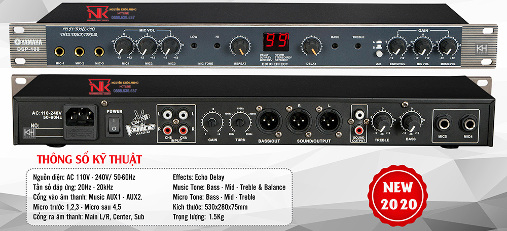 Vang cơ Yamaha DSP-100 NEW