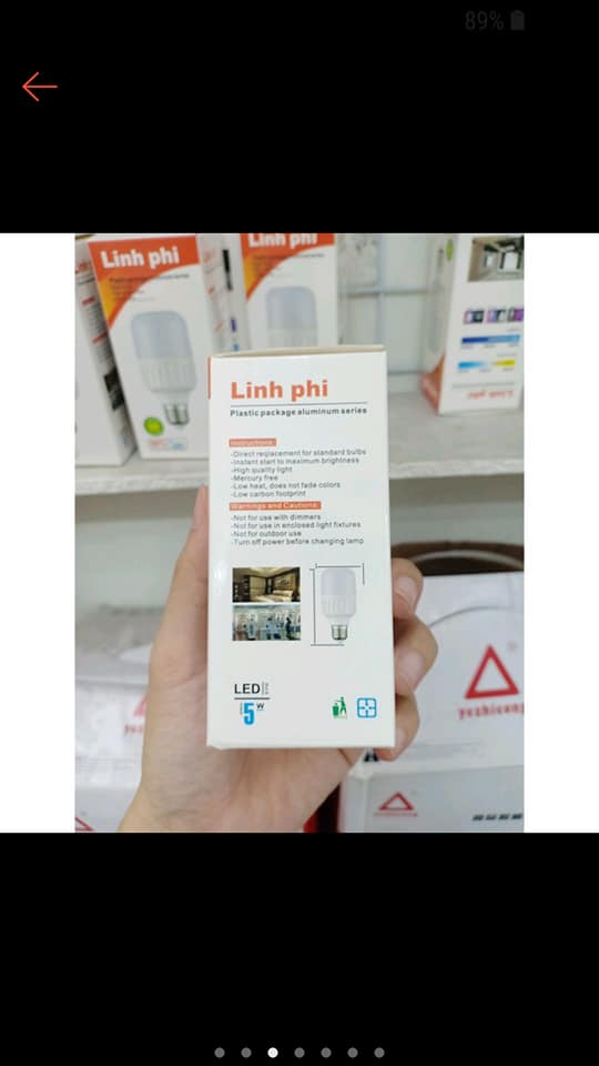 Bóng điện Led Linh Phi 5w