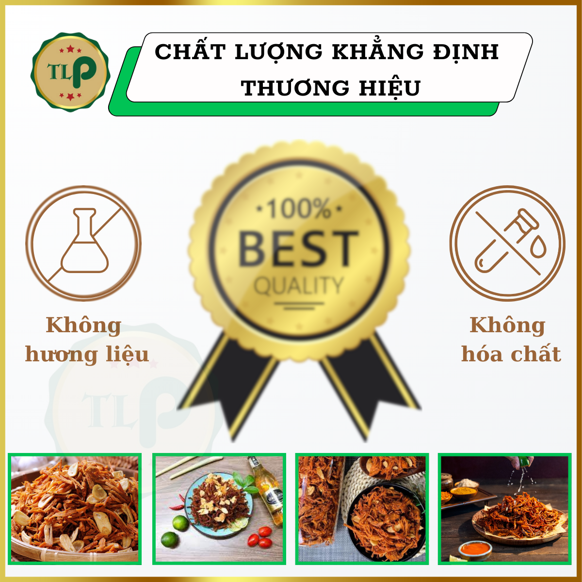 KHÔ HEO CHÁY TỎI TÂN LỘC PHÁT HŨ 500G