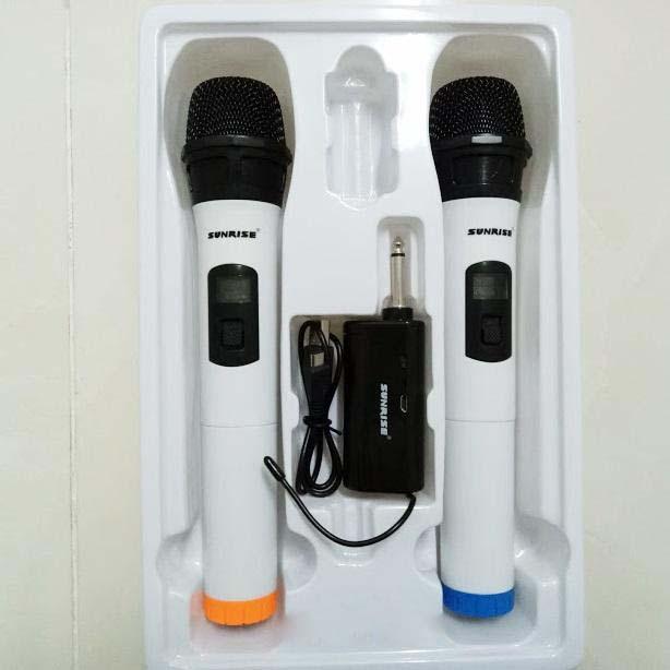 [HCM]Micro không dây Sunrise SM-1.2 (loại 2 mic)