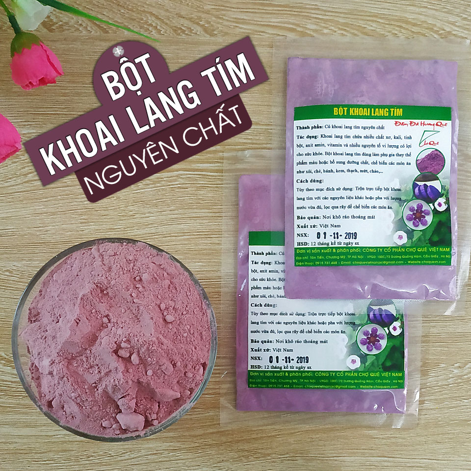 Bột Khoai Lang Tím Nguyên Chất 50g