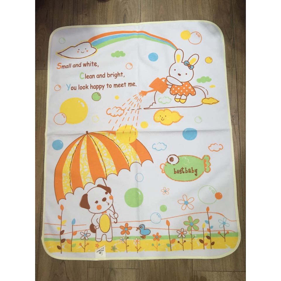 Chiếu lót chống thấm cho bé sơ sinh 50x70cm
