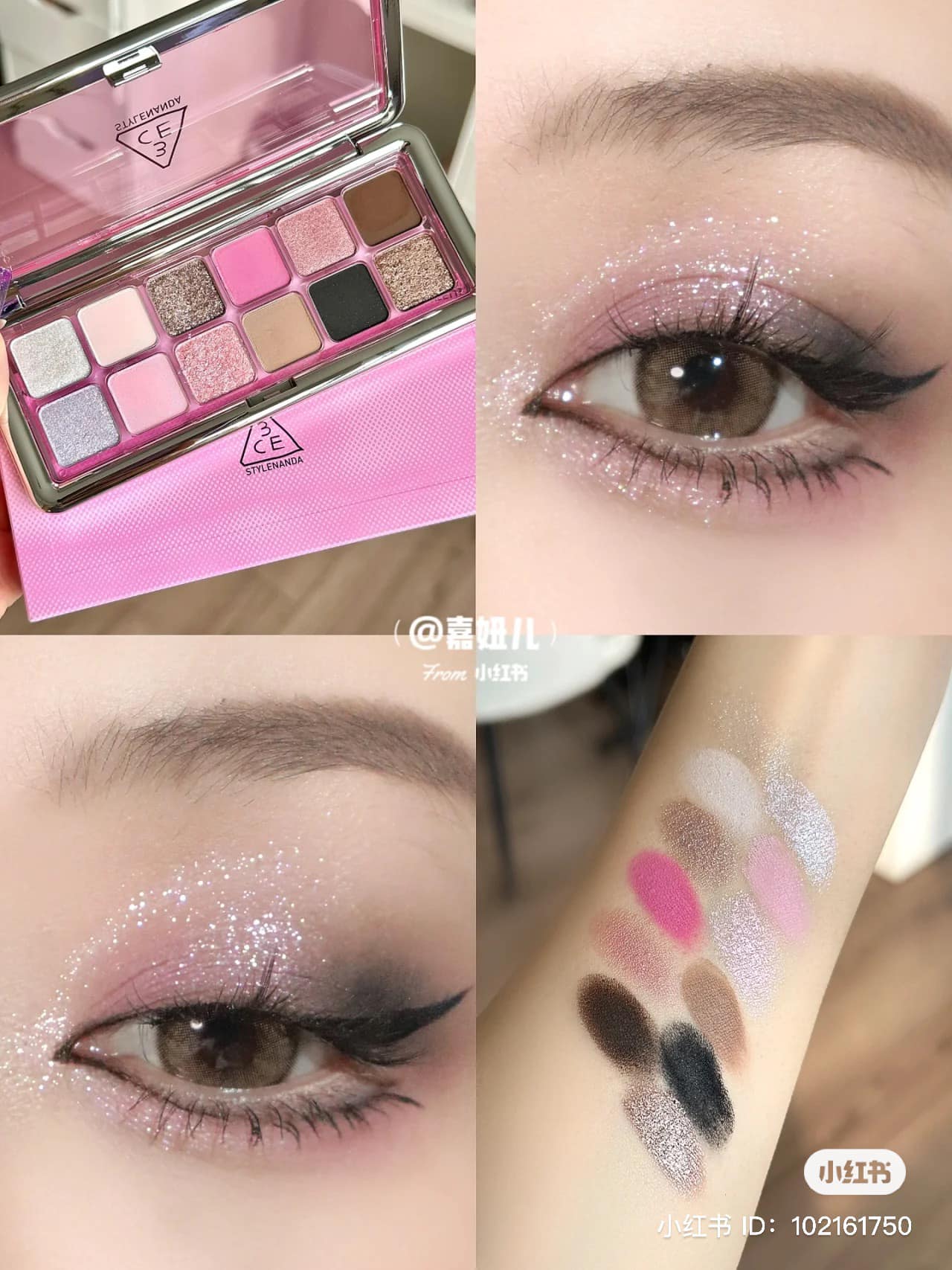 BẢNG PHẤN Mắt 3ce 9 Ô 12 Ô New Take Eyeshadow Palette [Motion Frame- Raw Neutrals- Creative Filter]