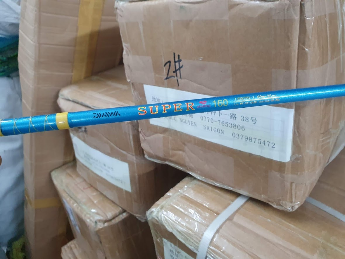 Cần Câu Đặc 2 Khúc Daiwa Super Shrimp 1m5
