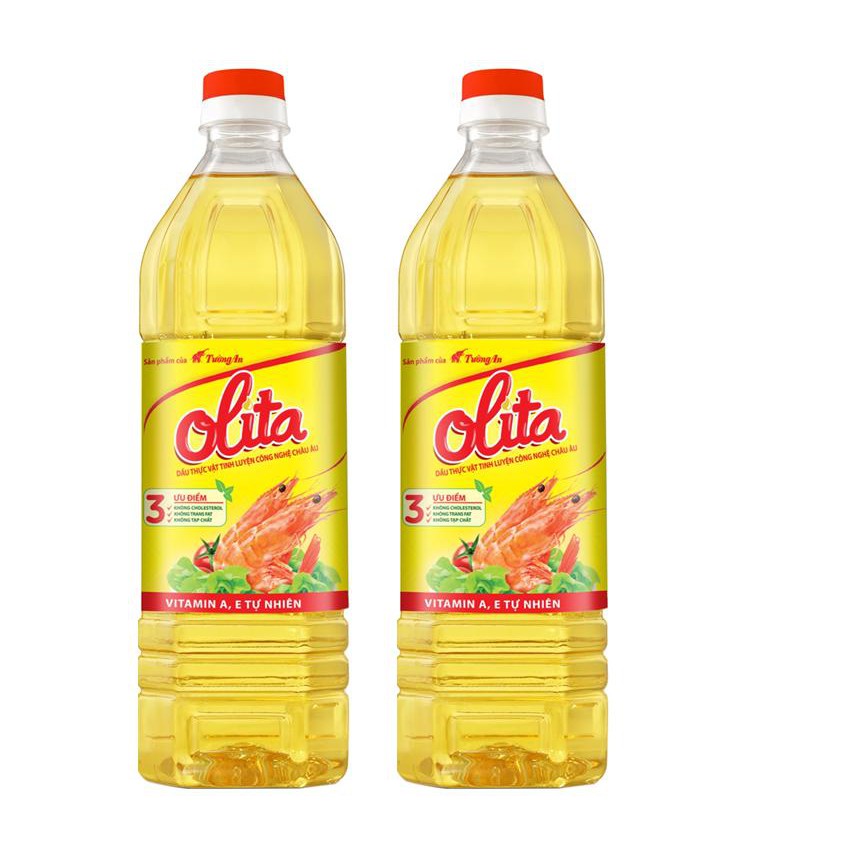 Chai Dầu Ăn Tường An Olita 1L