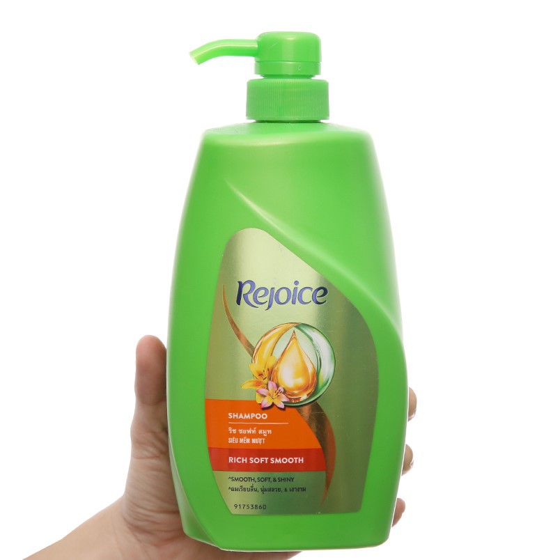 [HCM]Dầu Gội Rejoice - Mềm Mượt Tóc 900G