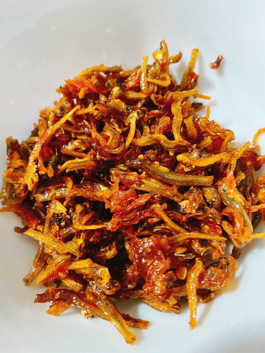 Cá Cơm Rim Mắm Tỏi Ớt Cực Ngon 250g