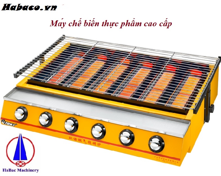Bếp nướng BBQ bằng gas 6 đầu đốt ET-K233