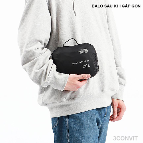 Balo gấp gọn TNF Glam Daypack 20L