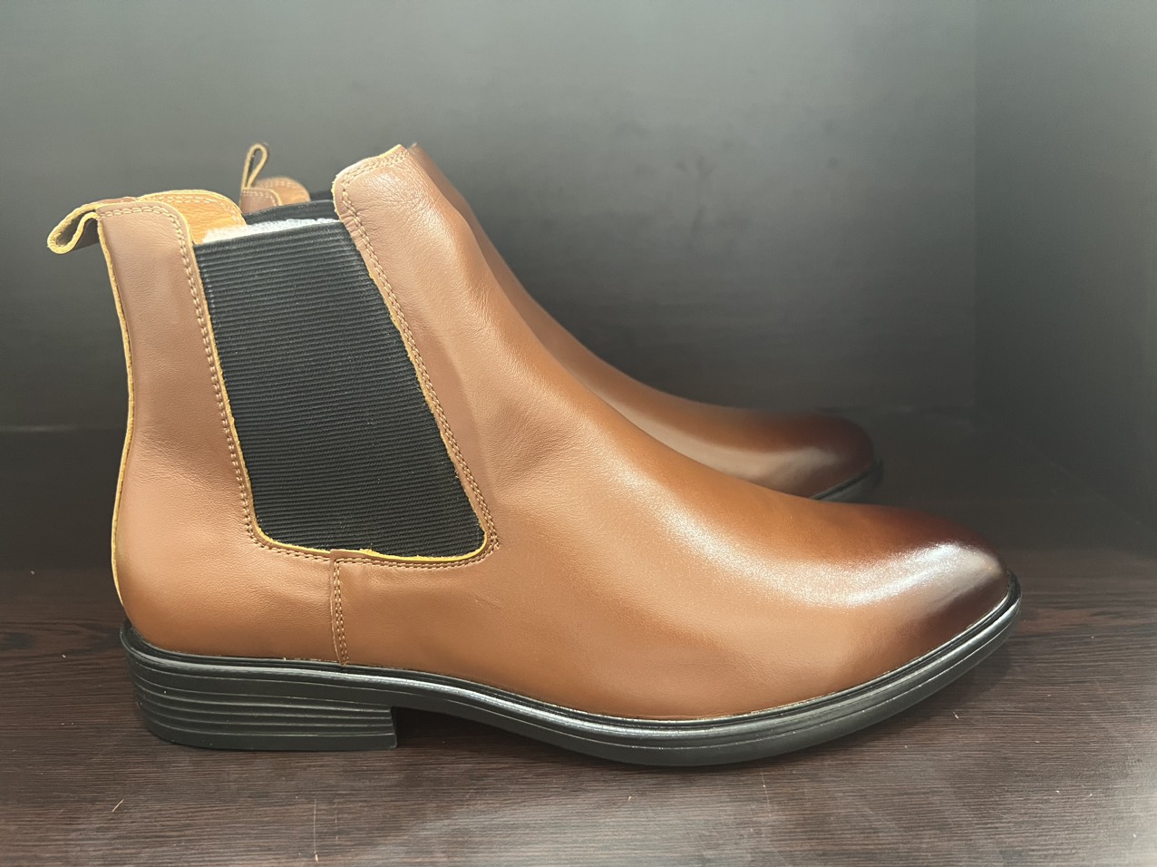 [ SALE XẢ KHO ]  GIÀY BOOTS NAM CHELLSEA BOOTS CLASSIC DA BÒ 100% C22