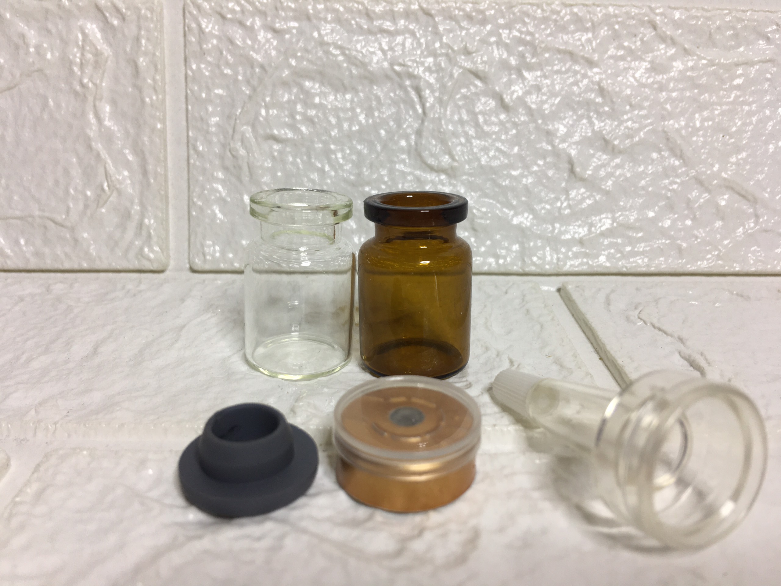Lọ chiết 5ml, 10ml kèm nút bóp nhỏ giọt