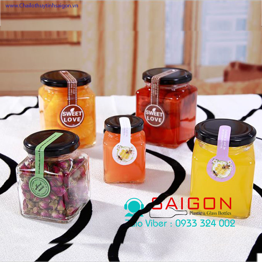 Hũ Vuông Thủy Tinh 500ml | 750ml