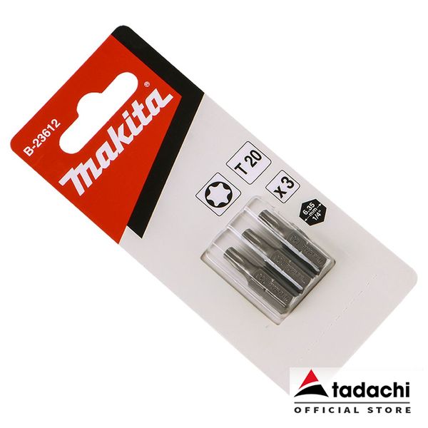 Mũi vặn vít t20-25mm makita b-23612