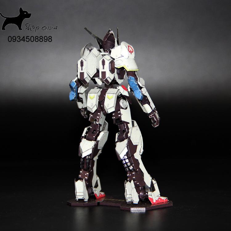 Mô hình thép 3D tự ráp Gundam Barbatos màu