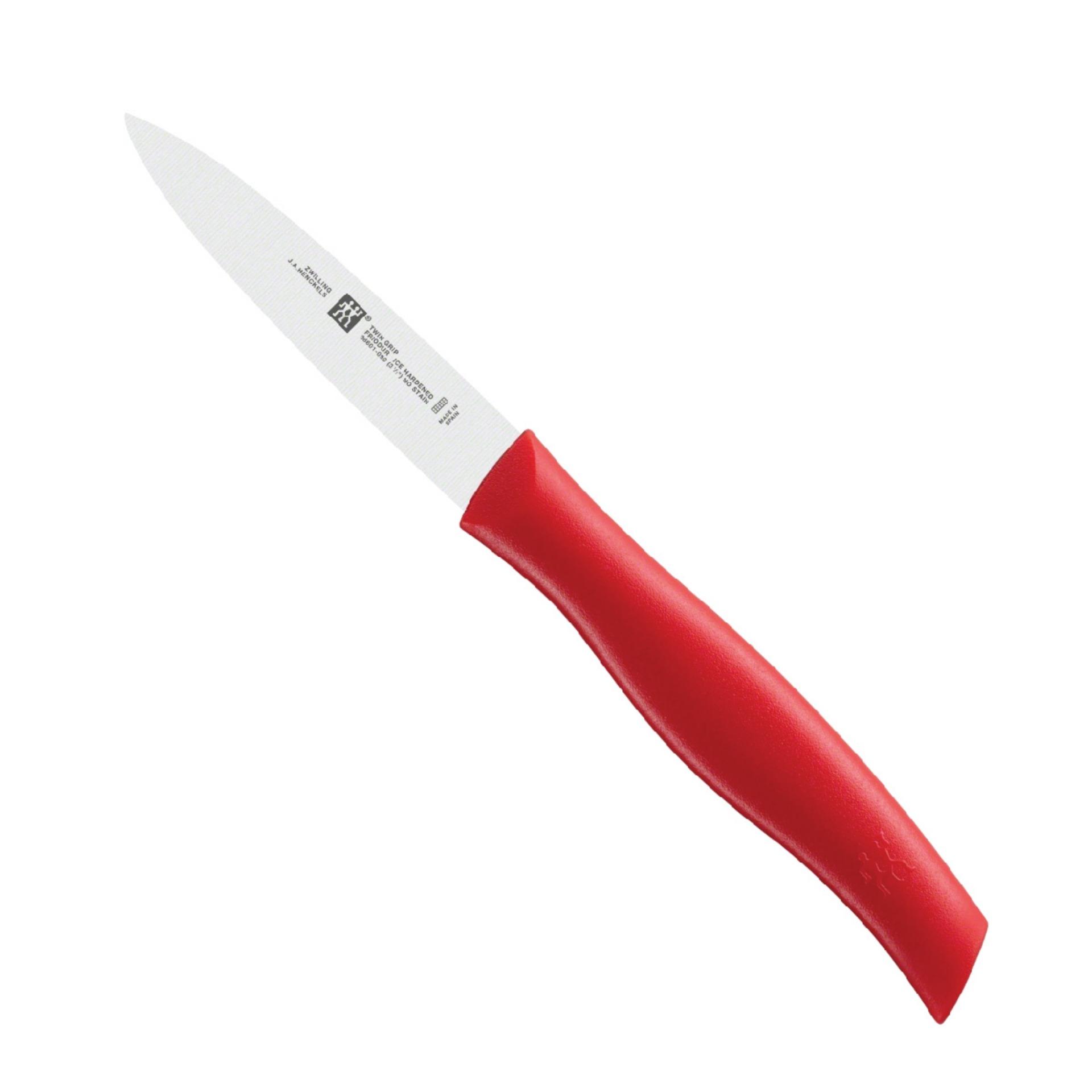 ZWILLING - Bộ dao làm bếp Twin Grip màu đỏ - 2 món