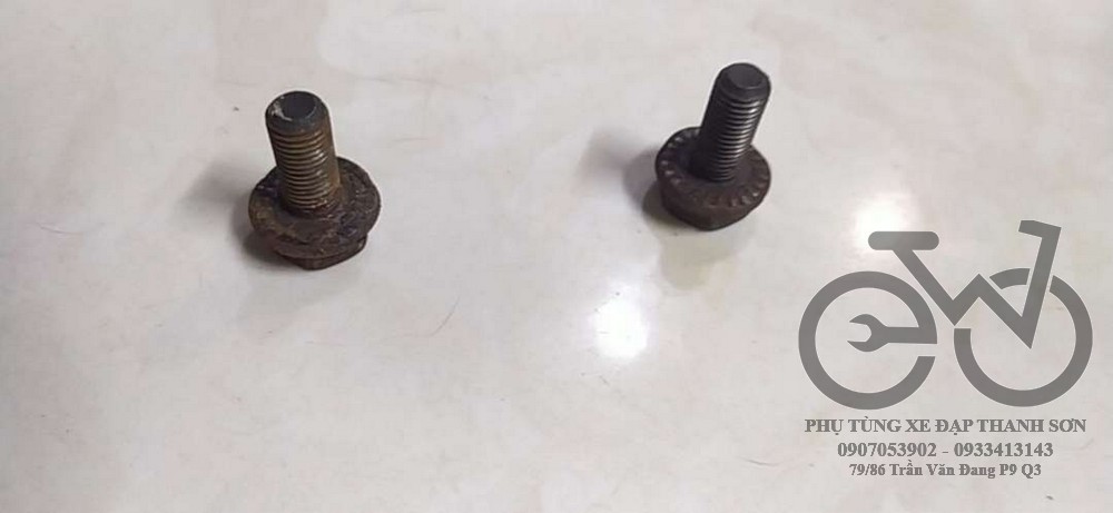 Ốc trục giữa cốt vuông xe đạp