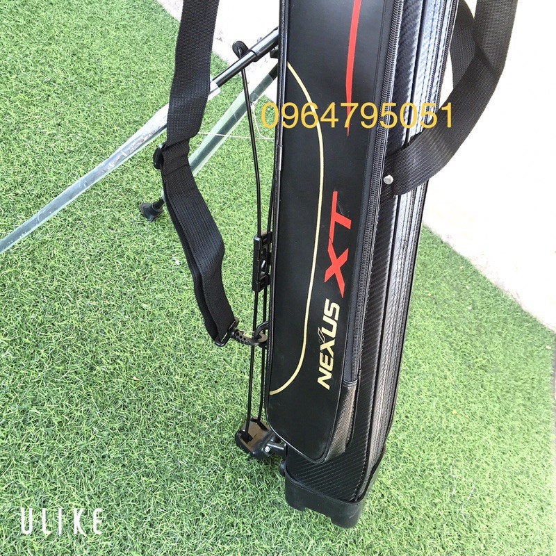Túi đựng cần 2 ngăn có chân tự động 1,25m  (cam kết bảo hành đổi trả trong 2 tuần đầu)