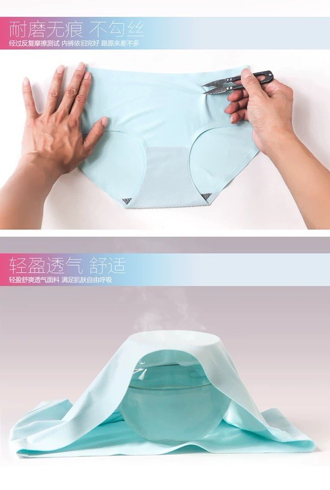 Quần Lót Nữ Đúc Su thun lạnh cao cấp không đường may mềm mại kháng khuẩn được chọn màu Danbikini mẫu 810