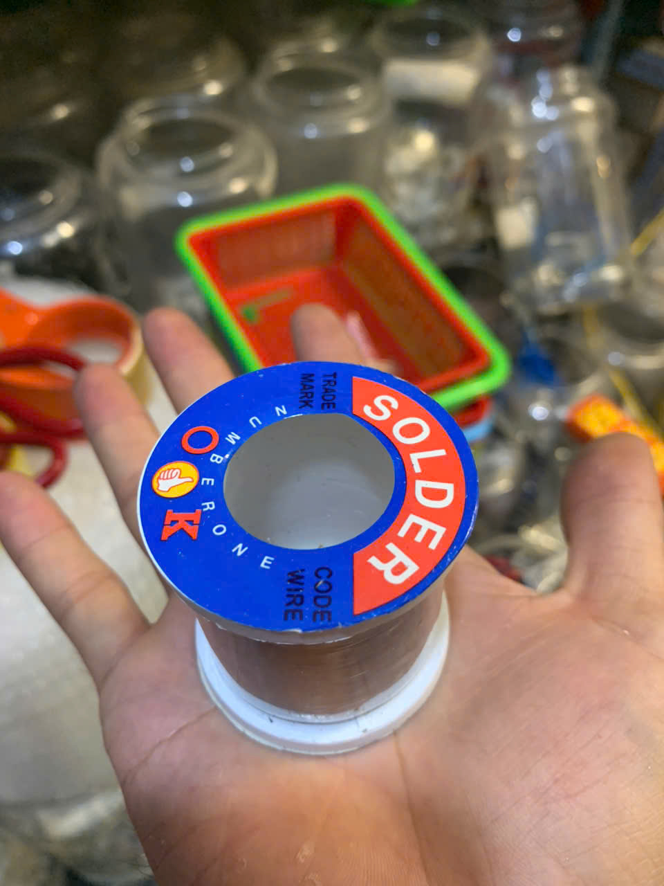 Thiếc hàn Solder-ok 100g 0,8mm
