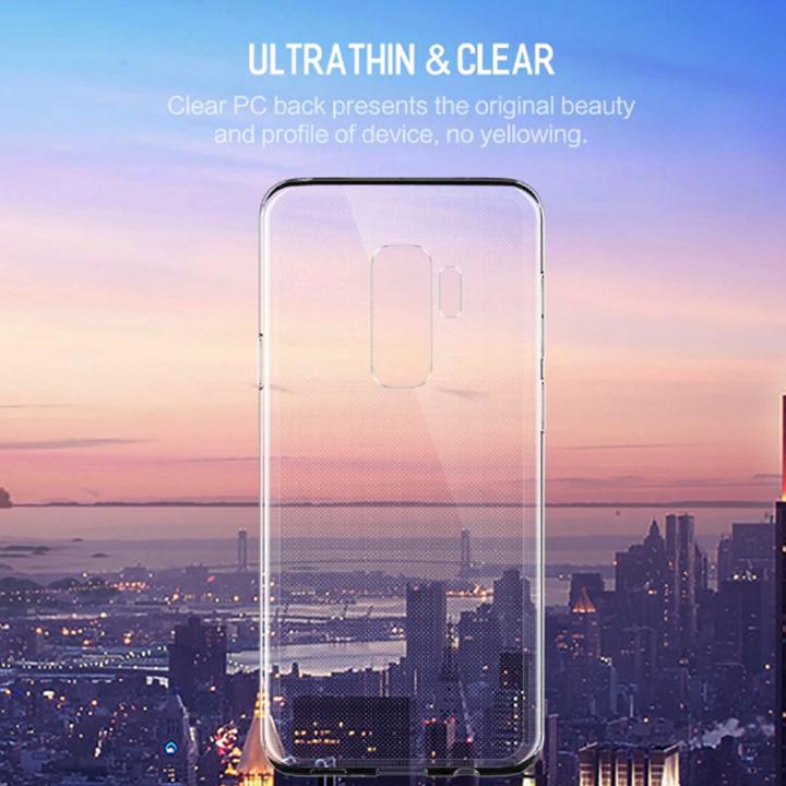 SAMSUNG ỐP LƯNG GALAXY S9 PLUS SILICON TRONG SUỐT Bảo vệ khỏi rơi rớt và trầy xước