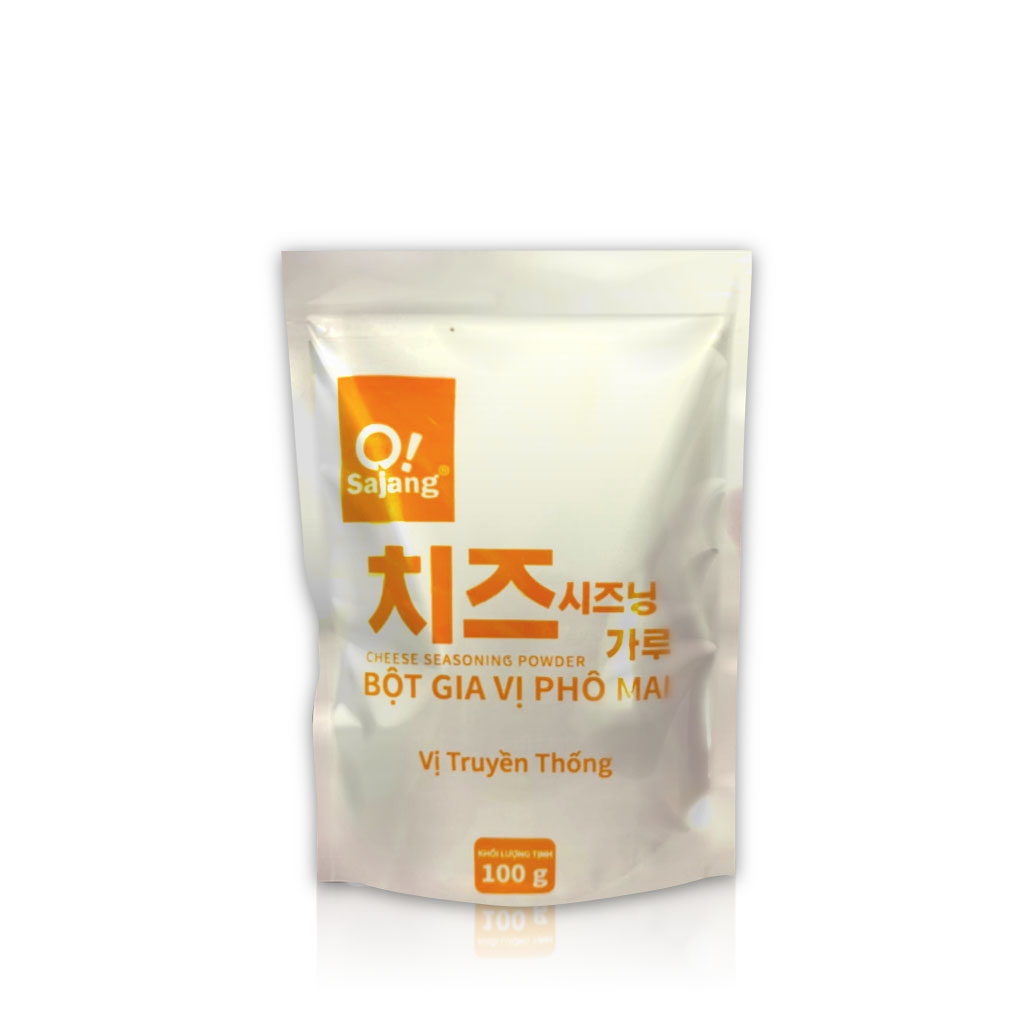 Bột phô mai lắc nguyên chất 100g