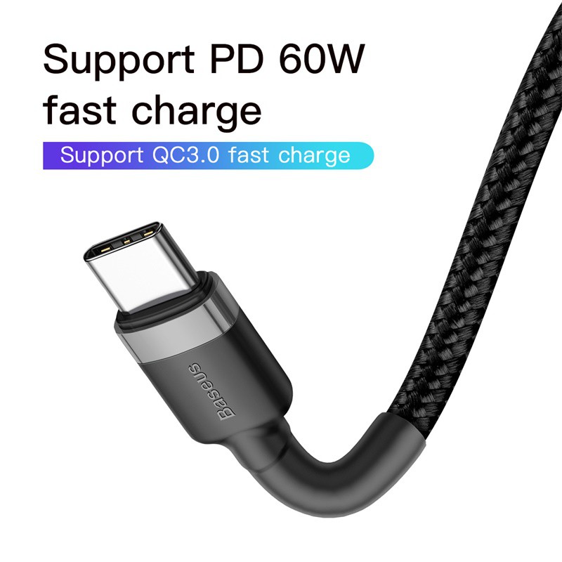 Cáp sạc nhanh Baseus cổng Type-C PD 60W 1 mét -Cáp sạc Baseus Dynamic Series Fast Charging Data Cable USB to Type-C 100W