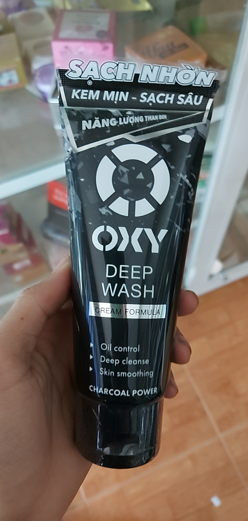 Sữa rửa mặt có hạt sạch sâu OXY Deep Wash (Scrub) 100g